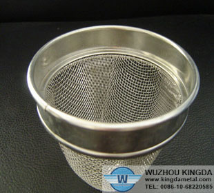Ss wire mesh kitchen cooking basket